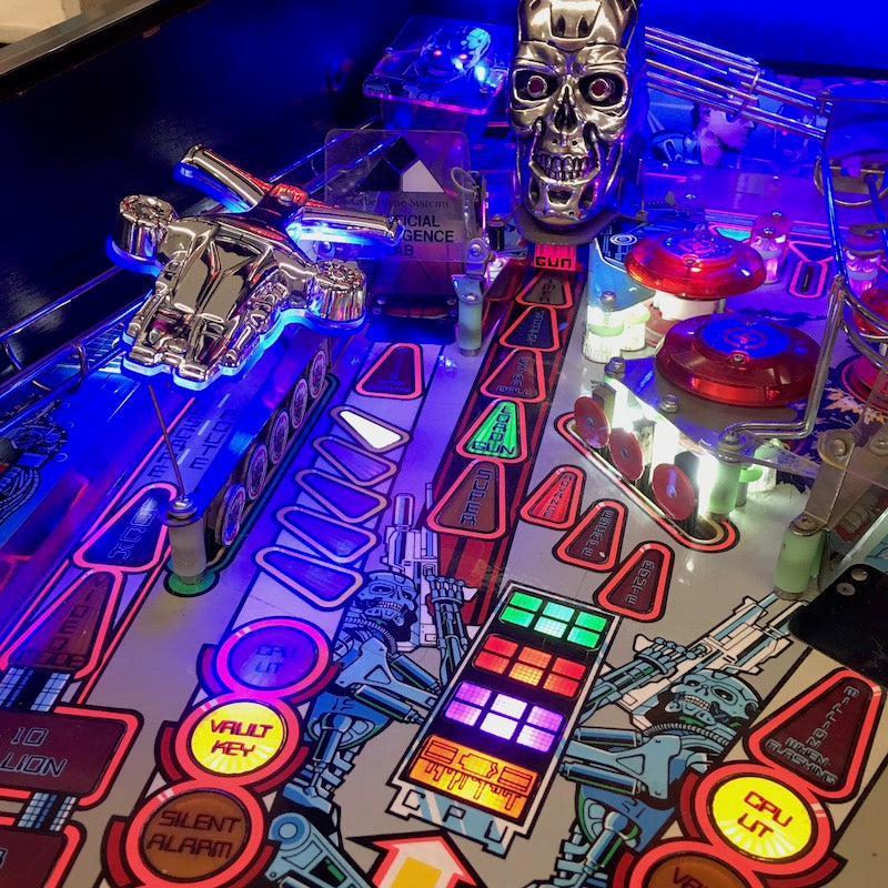 Terminator 2 Pinball Gun Drop Target Mezel Mods Pinball Accessories