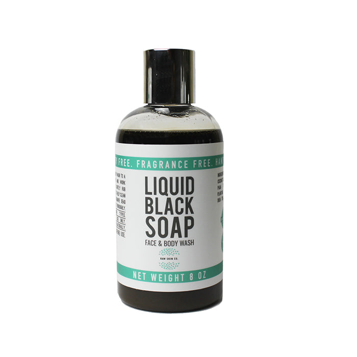 liquid african black soap