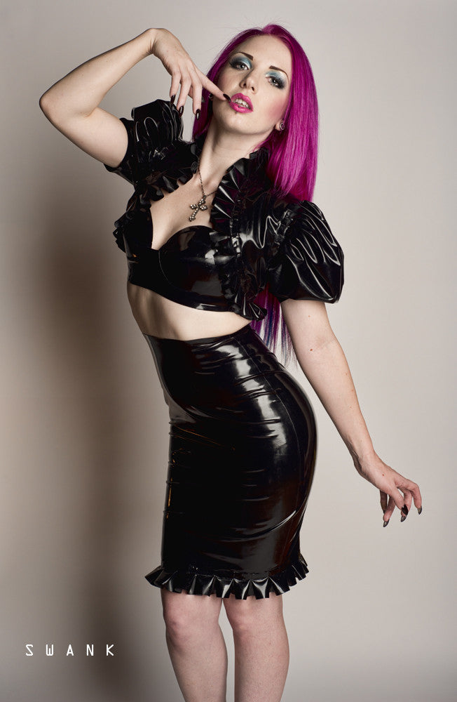 Latex Vanessa Skirt Vengeance Designs