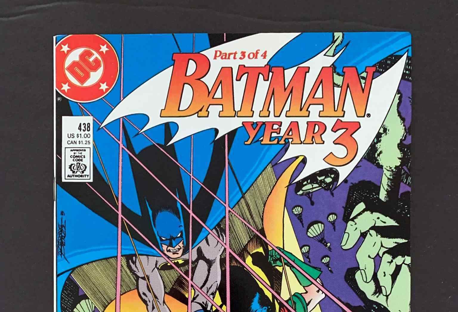 Batman #438 Dc Comics 1989 Vf/Nm Newsstand – PPC LLC