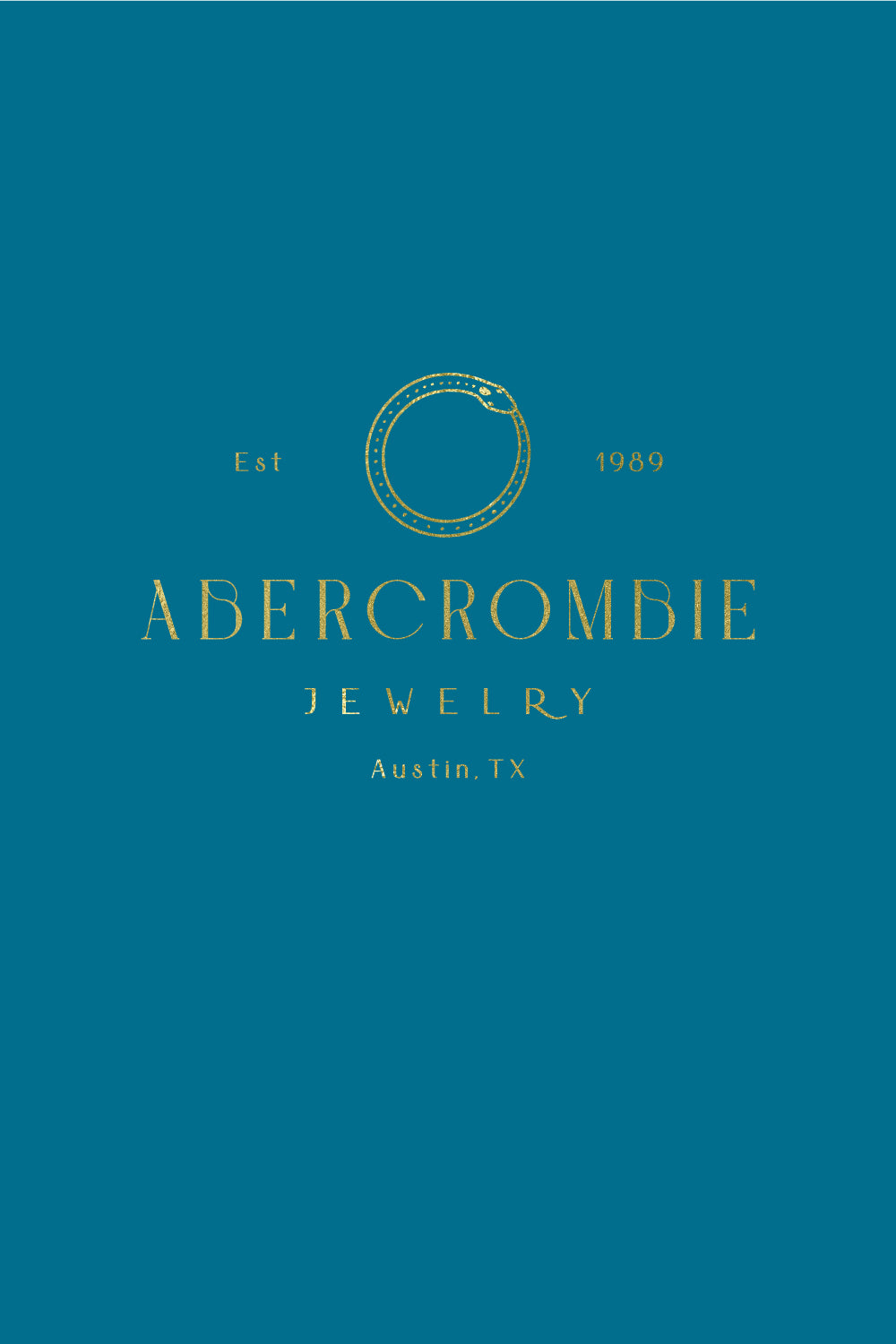 Abercrombie Jewelry Logo and Branding by Erika Firm