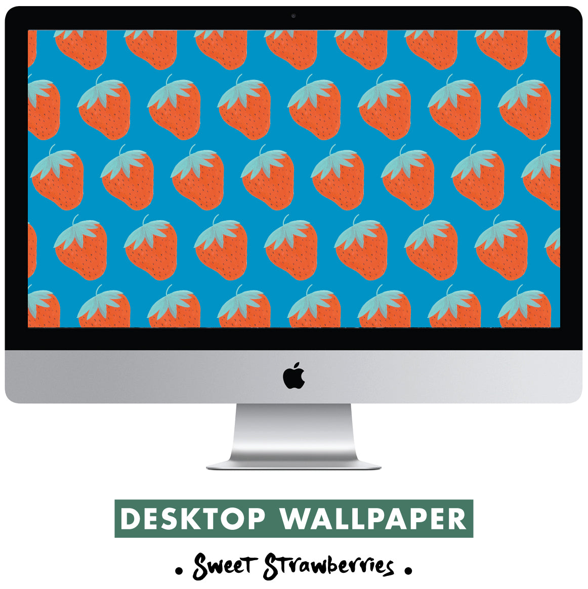 Free Strawberry Desktop Wallpaper by Erika Firm