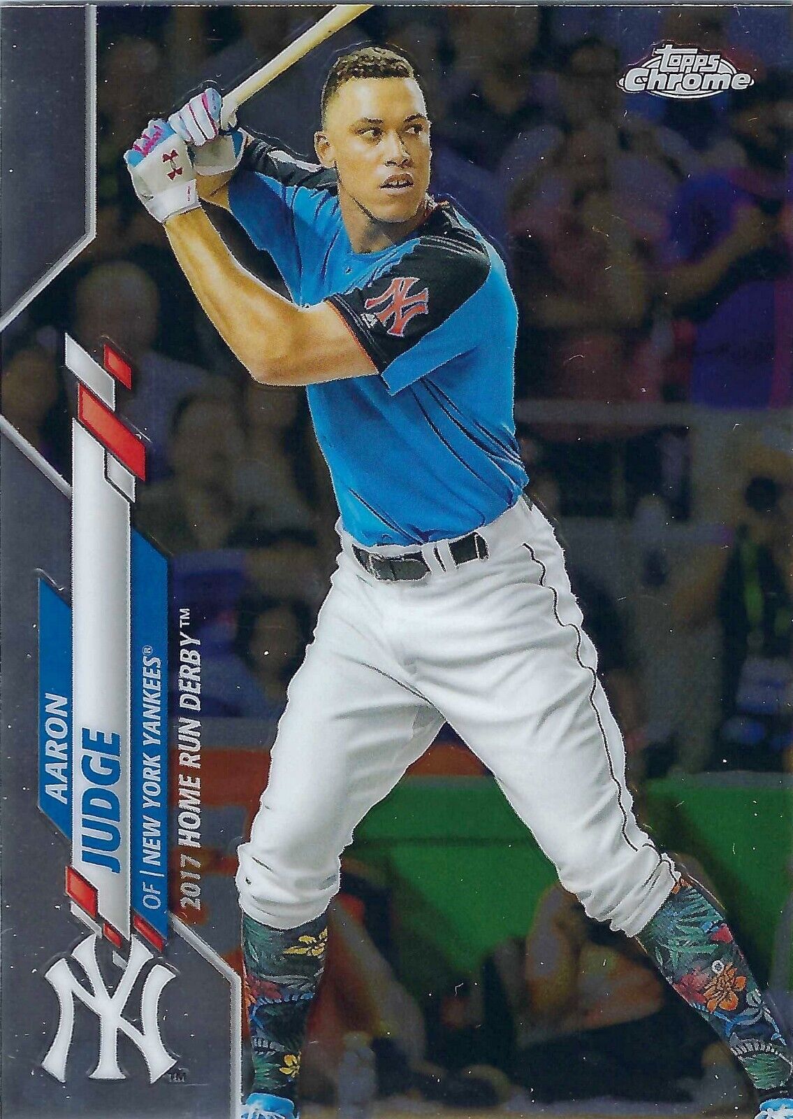 Aaron Judge 2020 Topps Chrome Update Series Mint Card #U90