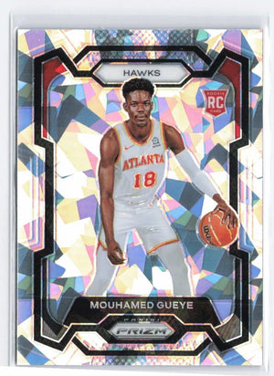 Mouhamed Gueye 2023 2024 Panini Prizm Cracked Ice Series Mint Card #157 - The Strictly Mint Card Co. Inc.