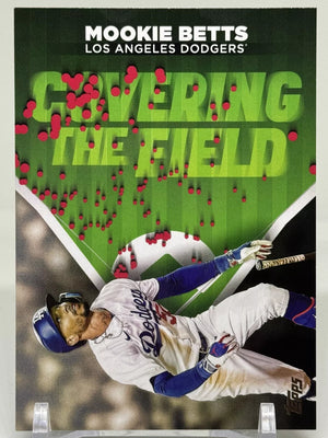 Mookie Betts 2024 Topps Covering The Field Mint Card #CTF13 - The Strictly Mint Card Co. Inc.