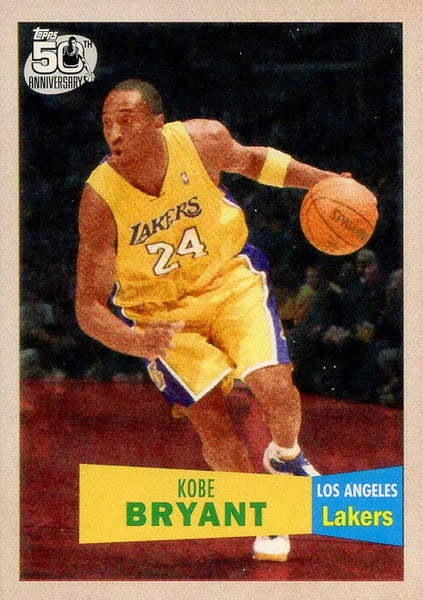 Kobe Bryant 2007 2008 Topps 50th Anniversary Honor Roll Series