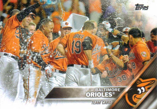  2016 Topps Update #US1 Manny Machado Baltimore Orioles