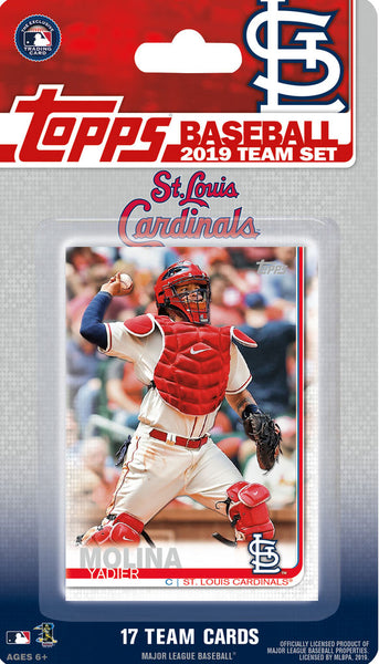 St Louis Cardinals 2023 Topps Factory Sealed 17 Card Team Set with 4 R