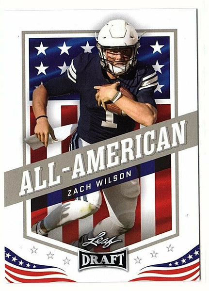 Trevor Lawrence 2021 Leaf Draft All American Rookie Card #50