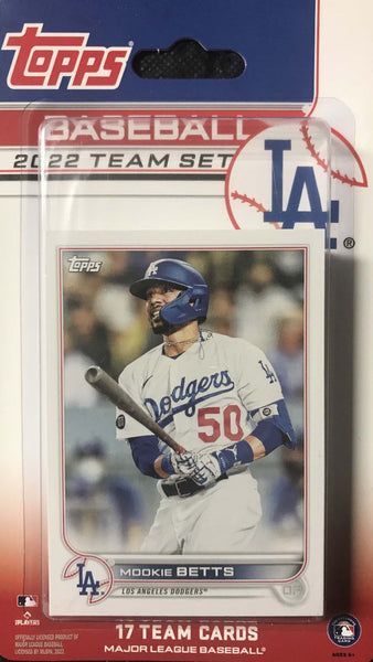 2023 Topps James Outman Team Set Rookie Card #LAD-11 Los Angeles Dodgers