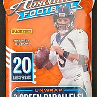 お気にいる NFL 2021 Panini Absolute Football Cello Fat Pack Box