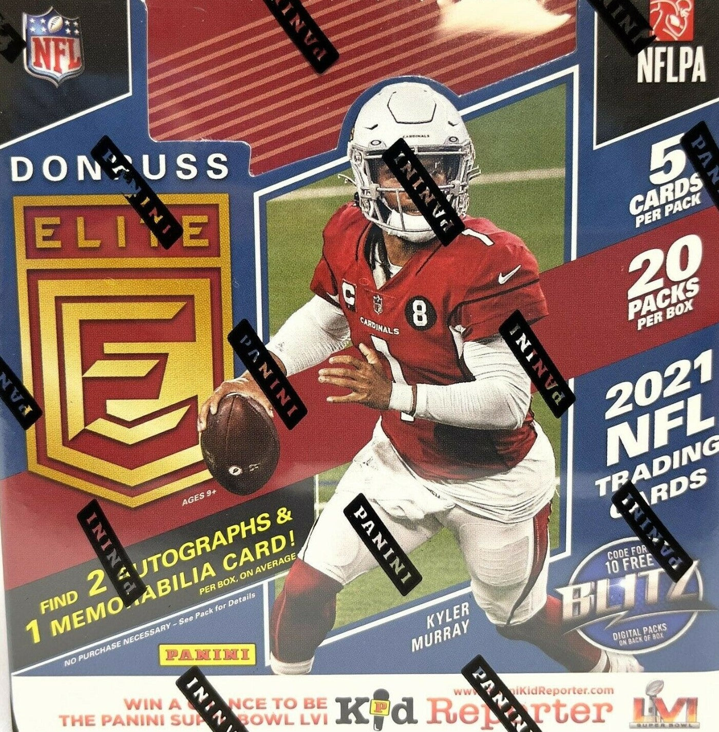 2021 Donruss ELITE Football Factory Sealed HOBBY Box with 2