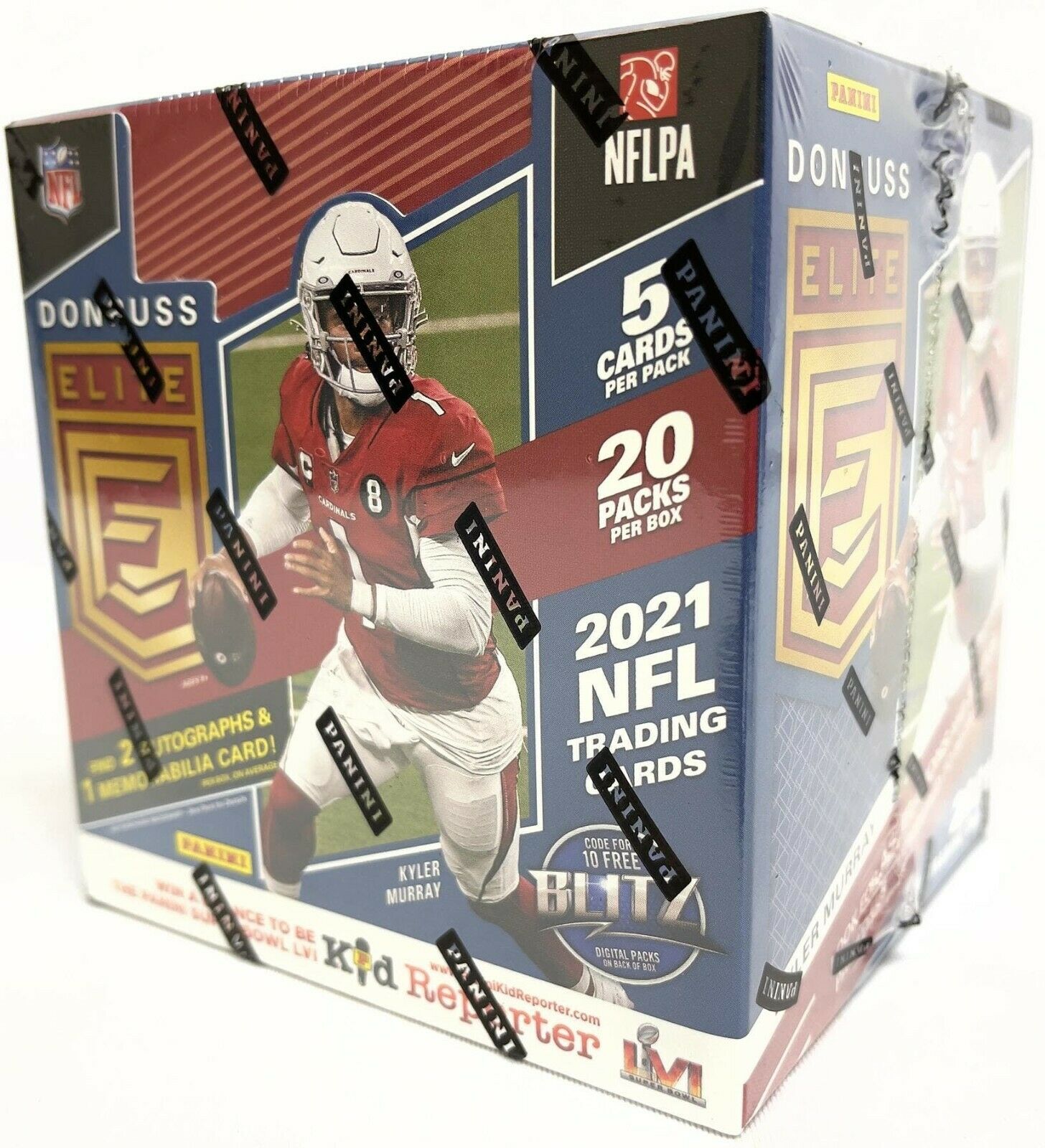 2021 Donruss ELITE Football Factory Sealed HOBBY Box with 2