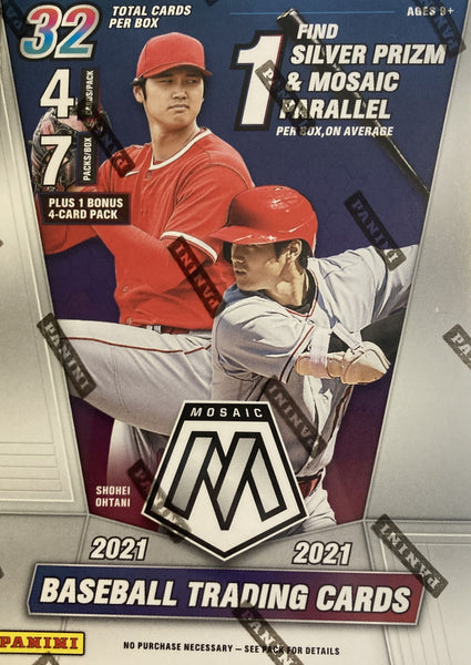 2021 Panini MOSAIC Baseball Series Factory Sealed HANGER Box with