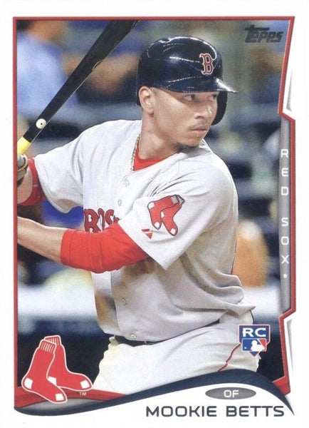 2022 Topps Update Series Mookie Betts All- Star Stitches White Jersey  #21/25