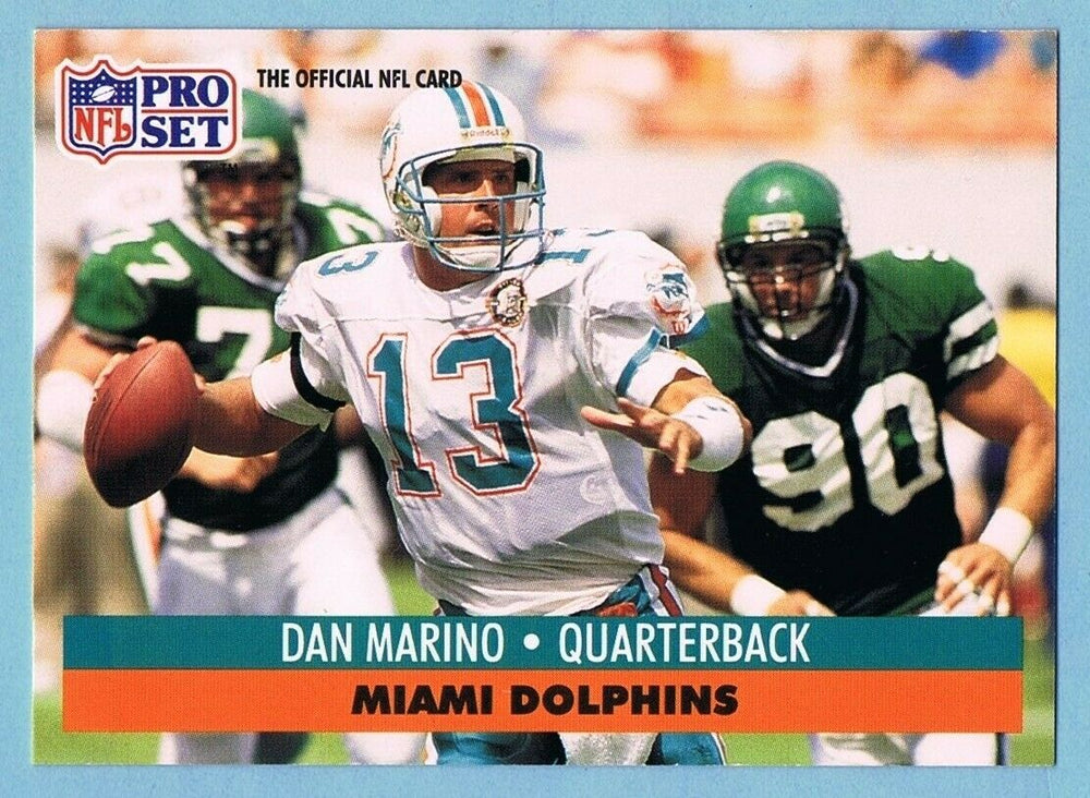 Dan Marino 1991 Pro Set Series Mint Card #210