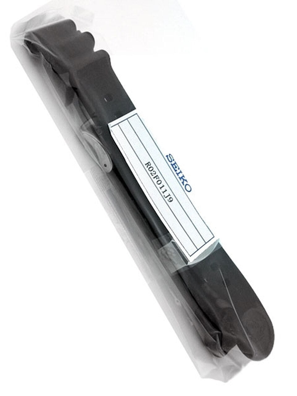 Seiko R02F011J9 Black Silicon Strap 22mm | Hovigs Supply House