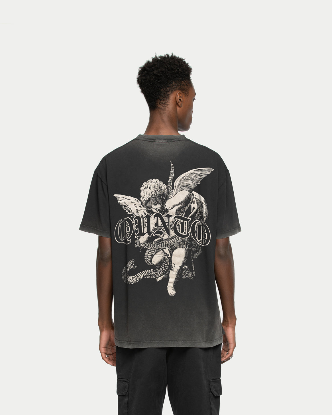 Angels T-Shirt Black - Qunto product image