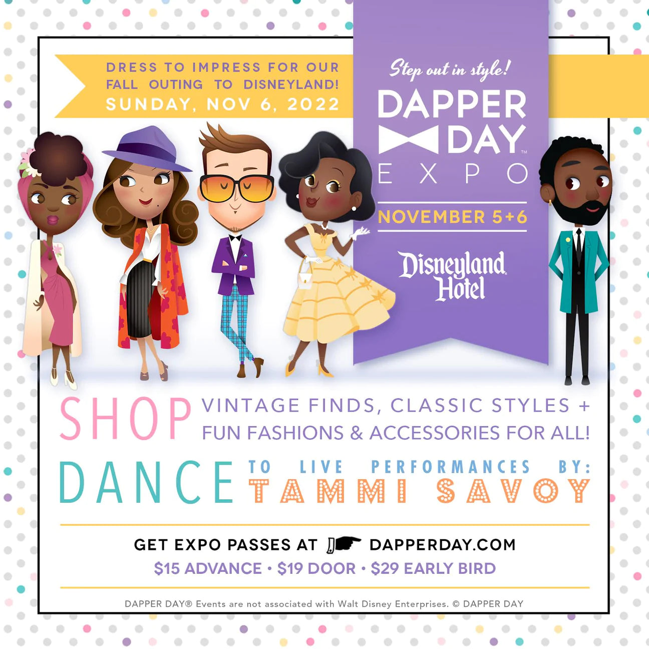 Another FAB Dapper Day Expo at Disneyland coming up! The Feathered Head