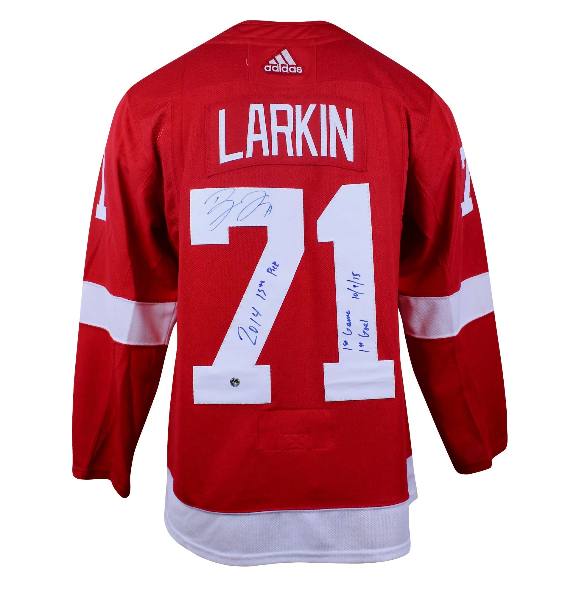 dylan larkin adidas jersey