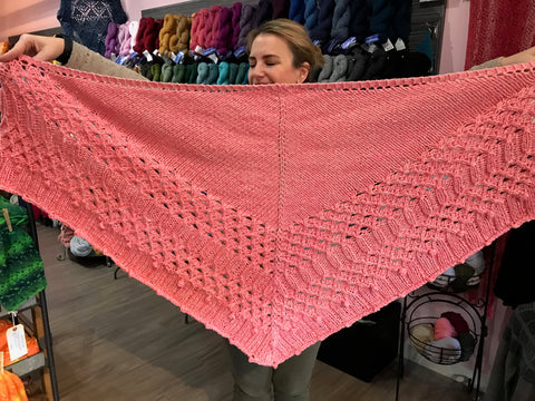 Mellow Sun shawl