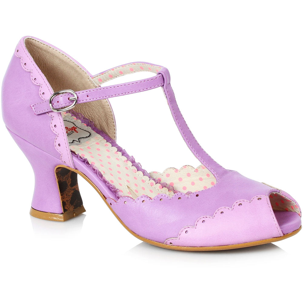 2.5 T Strap Heel With Peeptoe