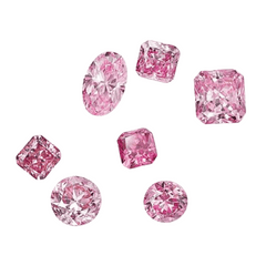 diamantes rosas