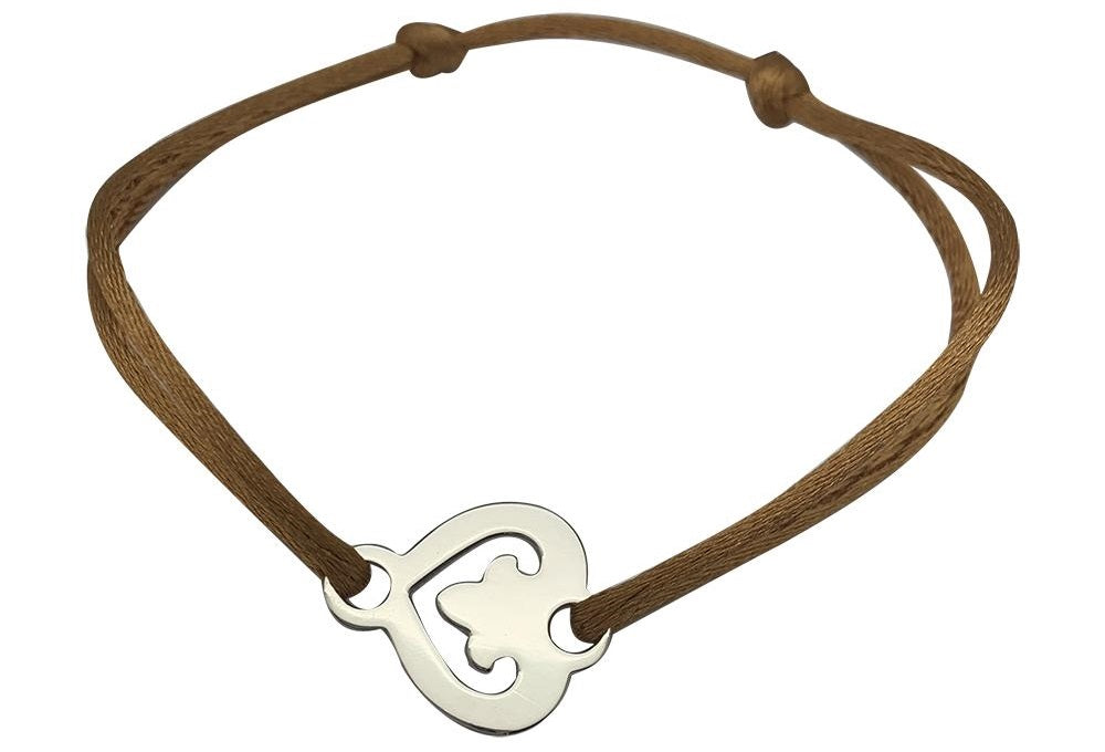 Bracciale cuore leggende OJ Perrin - Gioiello di seconda mano SU 58 Facettes