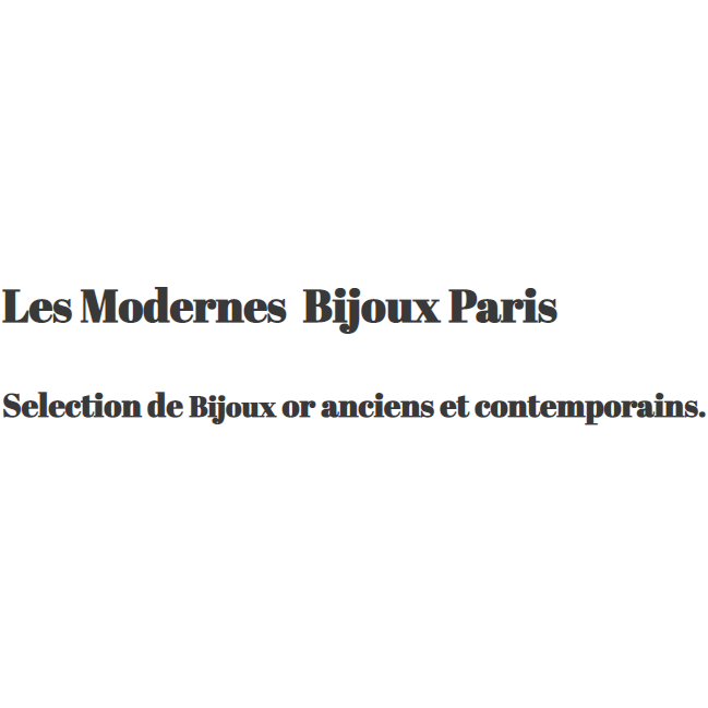 Logo Les Modernes