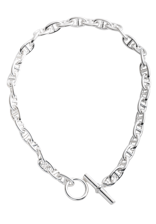 バーキンChaine dAncre mm doublechaîne  necklace
