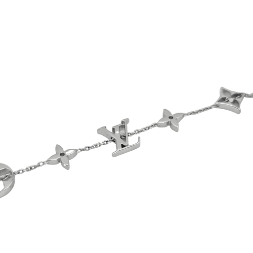 Idylle blossom white gold bracelet Louis Vuitton Silver in White