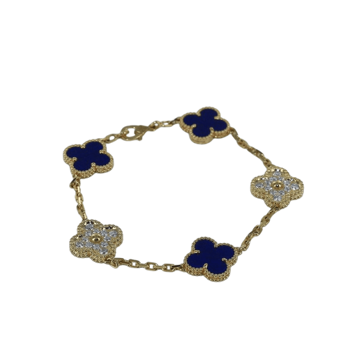 VAN CLEEF & ARPELS Vintage Alhambra Bracelet Carnelian YG - Timeless  Luxuries