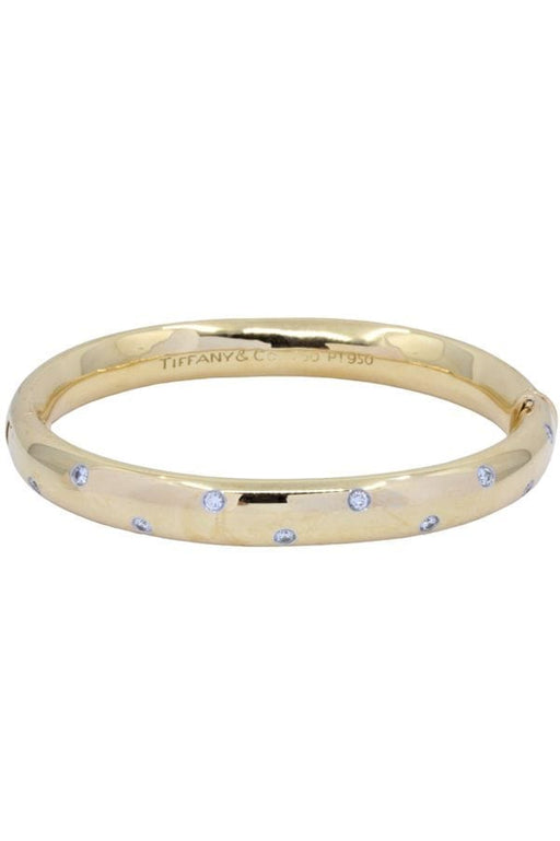 Tiffany & Co. Etoile 18K Yellow Gold 0.40 carat Diamond Bangle