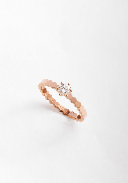 18k Gold Chaumet Paris Diamond Star Celestial Donut Ring Pre Owned