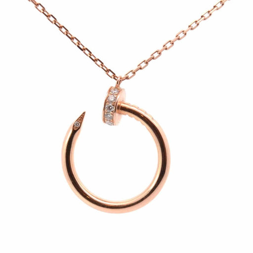 Rose Gold Cartier Nail Necklace | SEHGAL GOLD ORNAMENTS PVT. LTD.