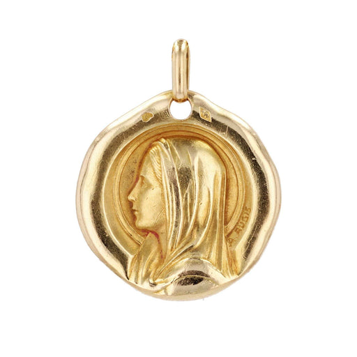 Medaille bébé Augis Médaille Saint Christophe - Or jaune 18ct sur