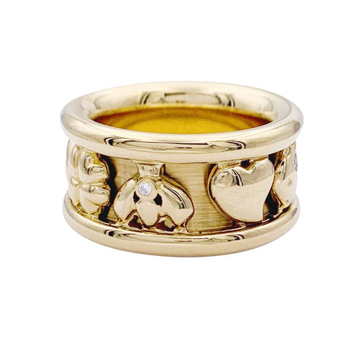 Dior Gourmette diamonds and gold ring