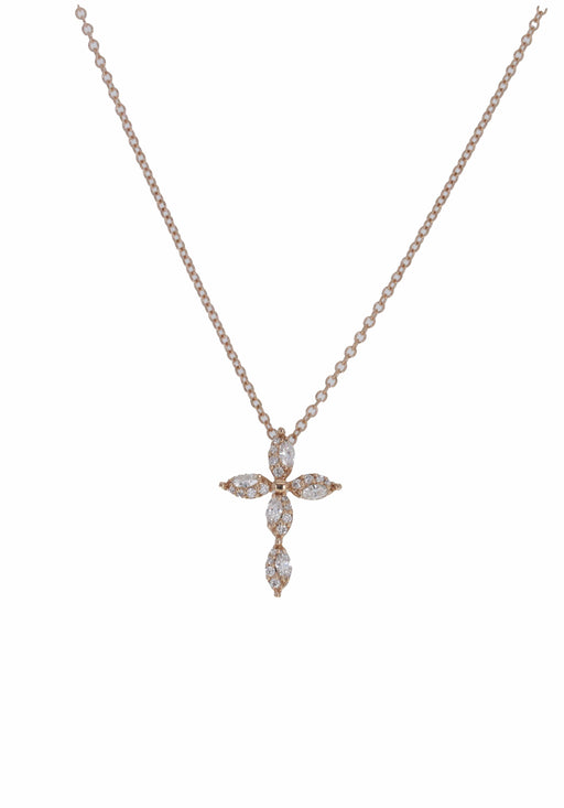 Idylle Blossom Transformable Pendant, White Gold And Diamonds