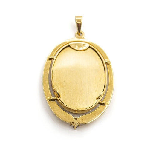 Médaille Ronde Mon étoile en or jaune - Médaille de baptême - Maison la  Couronne