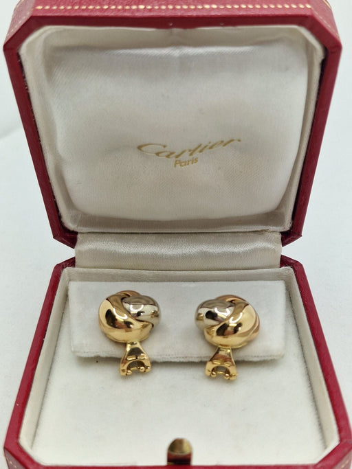 Cartier Juste Un Clou 18K Yellow Gold Nail Hoop Earrings – B8301235