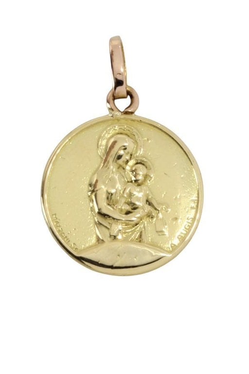 Médaille religieuse Tournaire Vierge à l'enfant en or – Philippe Tournaire