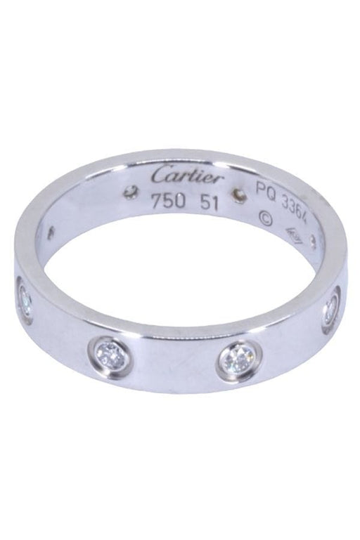 Authentic Cartier LOVE Ring Rose Gold 18K Au 750 Size 51/5.5 | eBay