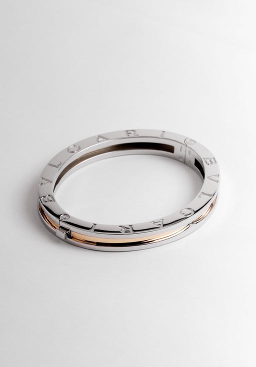 Bulgari B.Zero1 Bracelet in White Gold, S