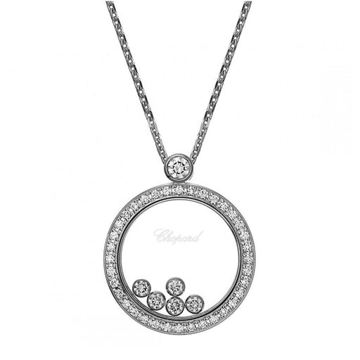 Chopard Issimo Floating Diamond Disc Necklace