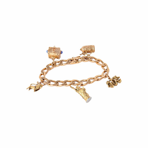 Bracelet Italien corail et perles de culture en or 18k
