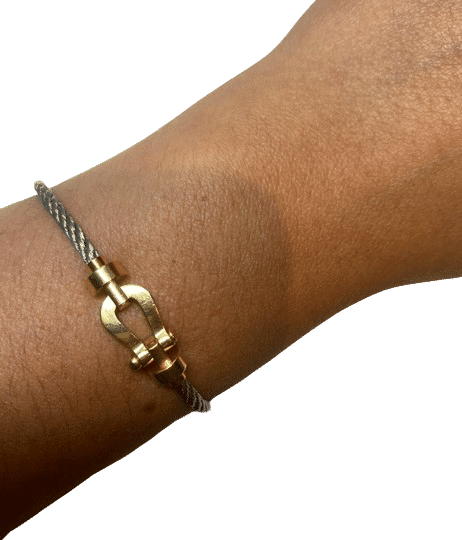 FRED BRACELET FORCE 10 LARGE MODEL GOLD YELLOW Gold hardware Yellow gold  ref.207600 - Joli Closet