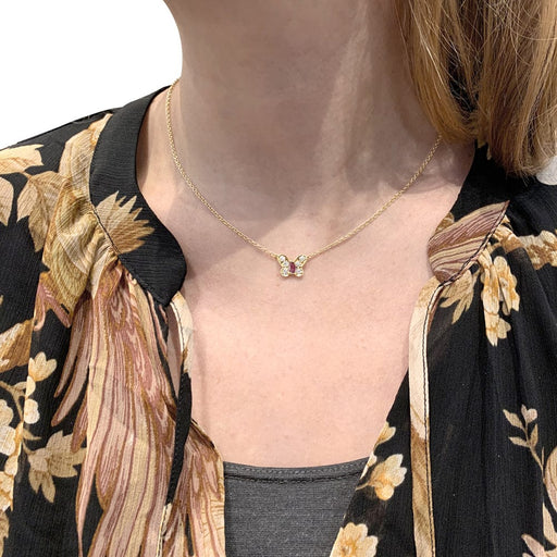 Mini Amore Necklace in Gold – DelBrenna