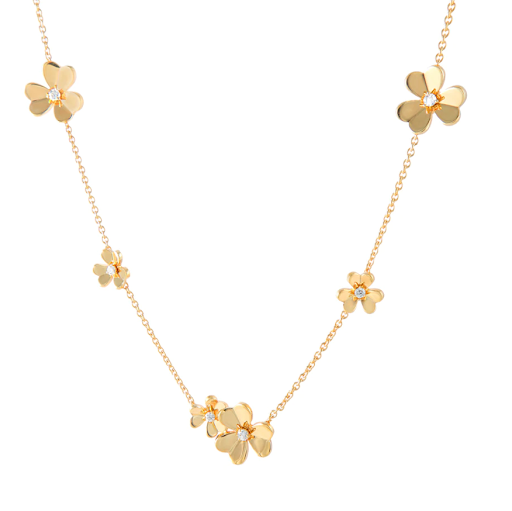 VAN CLEEF & ARPELS – COLLIER FRIVOLE 9 FLEURS