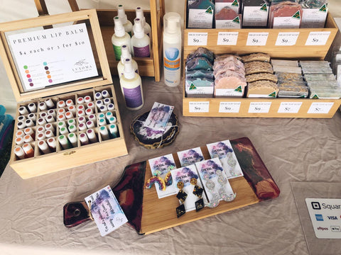 Handmade Soaps at Richmond Field Day Markets