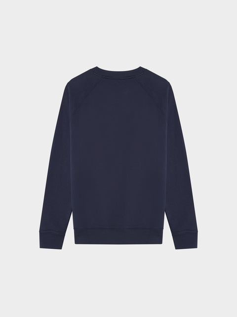 Baby Fox Patch Cosy R-Neck Pullover | Maison Kitsune | 7017 REIGN